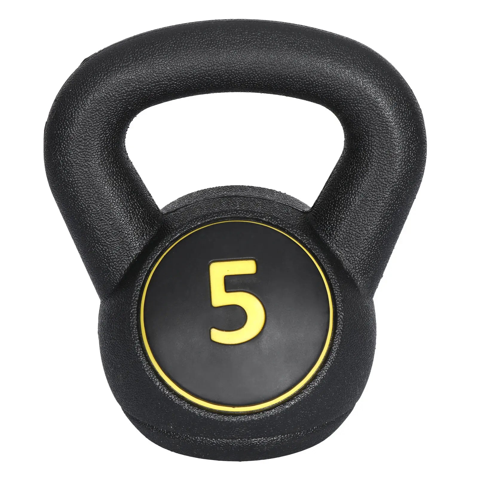 3-Piece Kettlebell Set Fitness Strength Training Exercise with Base Home Gym